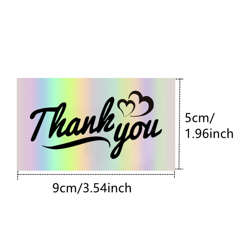 50 Feuillespack Laser carte cadeau holographique cadeau de salutation
