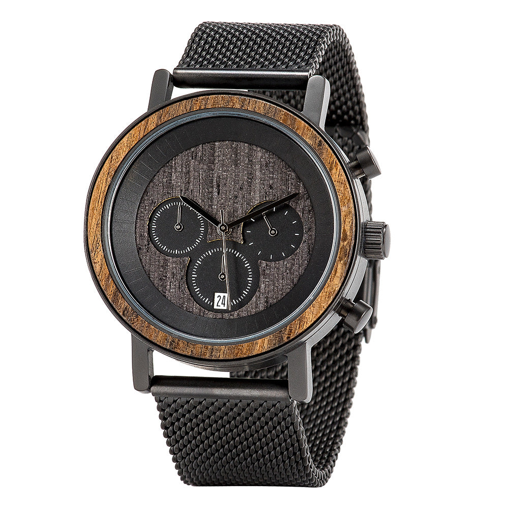 Montre analogique à quartz casual et élégant