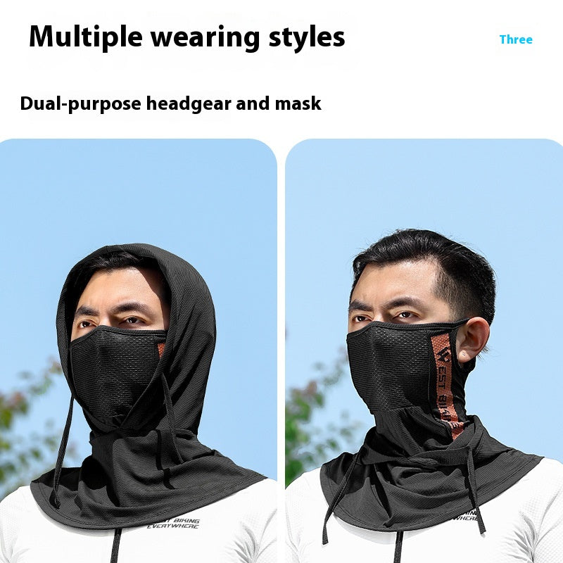 Masque de vélo Hood Protection solaire