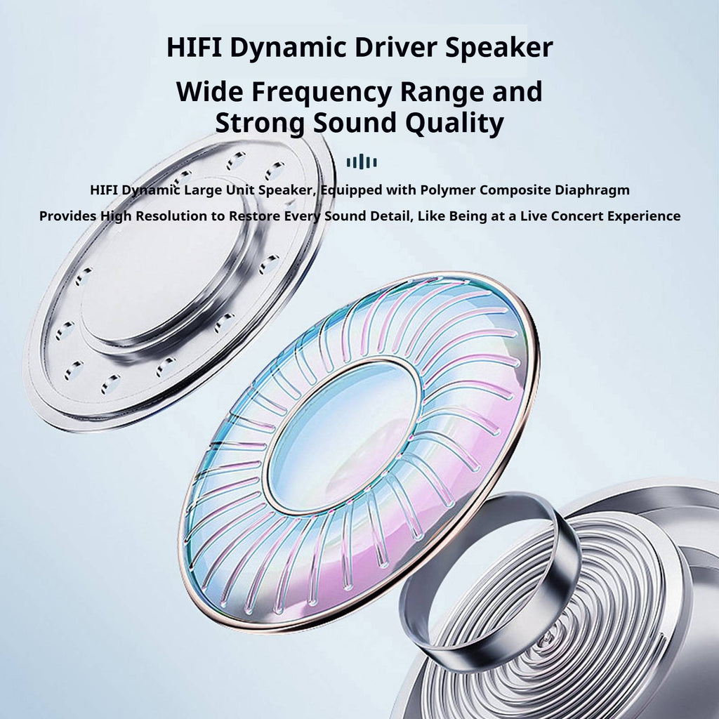 KP-H103 En stock Sur oreille Casque Bluetooth Éclairage ambitant pliable RGB Bruit actif