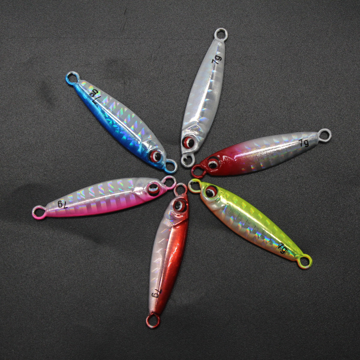 Coupe plaque de fer poisson de plomb multicolore pêche de mer Lure 7-30g pêche en bateau