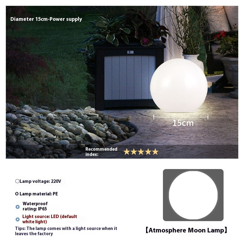 Lampe extérieure de jardin solaire lumière paysage jardin pelouse