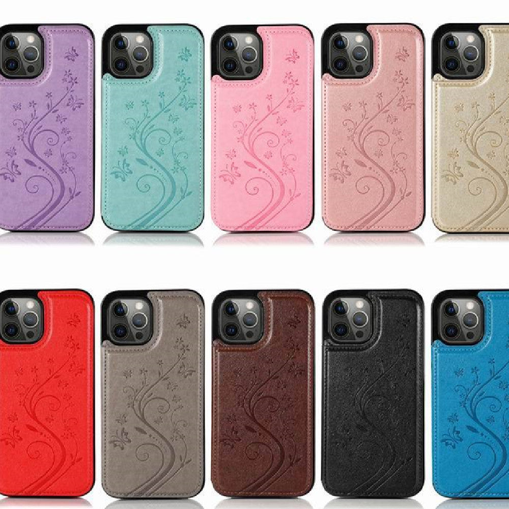 Cas de téléphone emboîté papillon