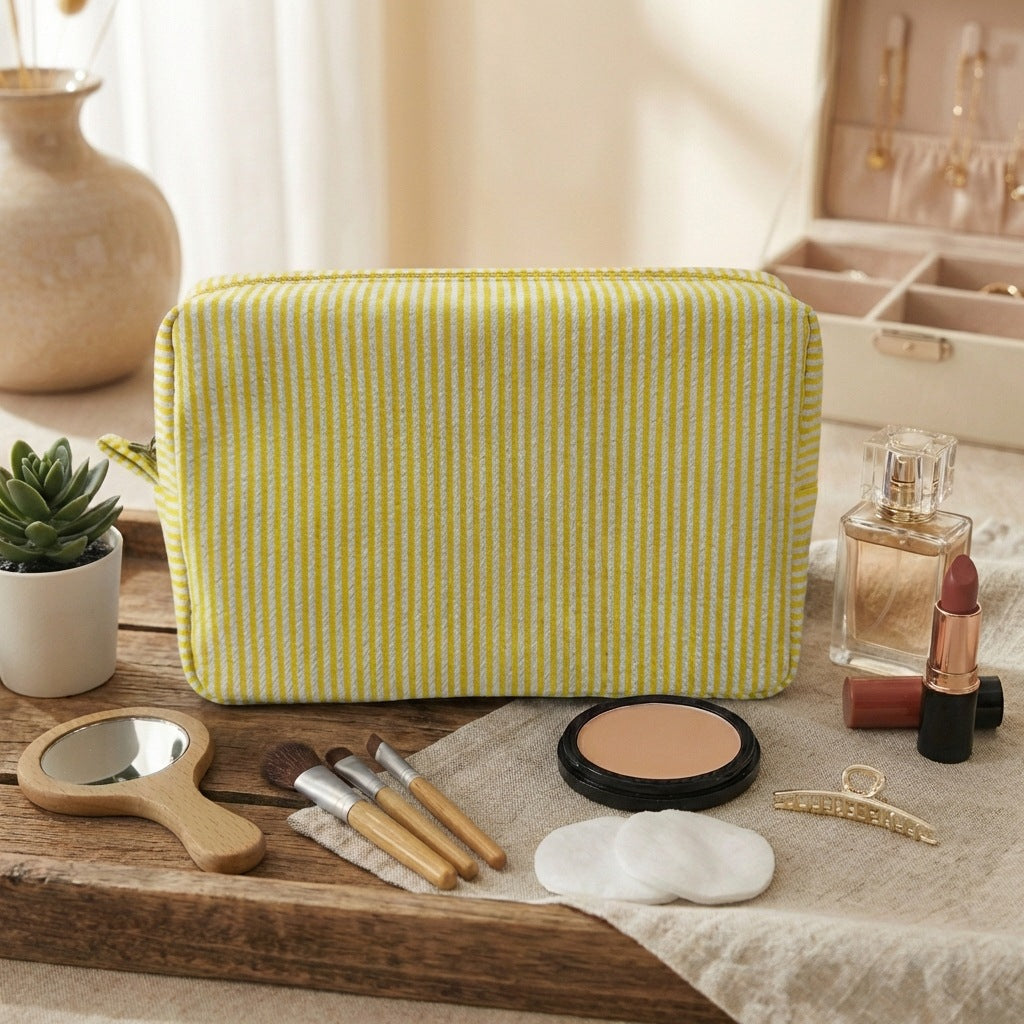 Brodé sac de toilette cadeau de demoiselle d'honneur