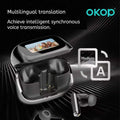 KP-219 Meilleures ventes Bluetooth sans fil Ecouteurs Intelligent AI Traduction simultanée ENC Bruit