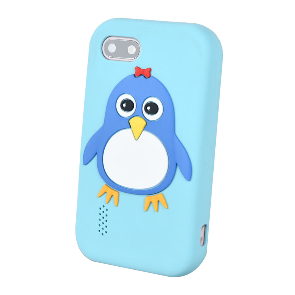 Smart Touch pour enfants Téléphone portable Silicone Penguin Toy