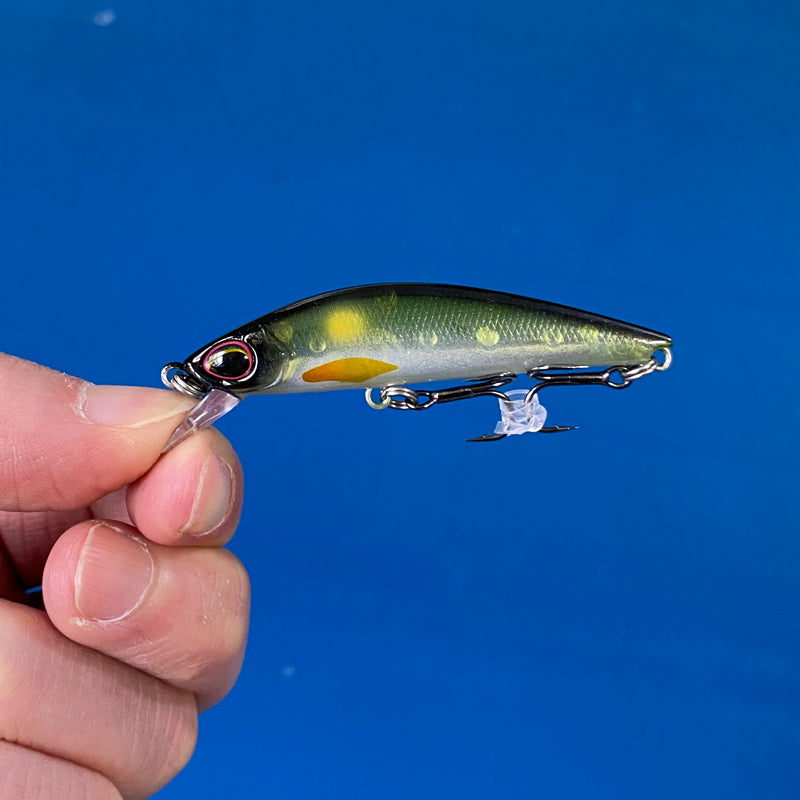 Streamer Lure Quick Sink Bobine rapide Long Cast Minnow 6,3cm