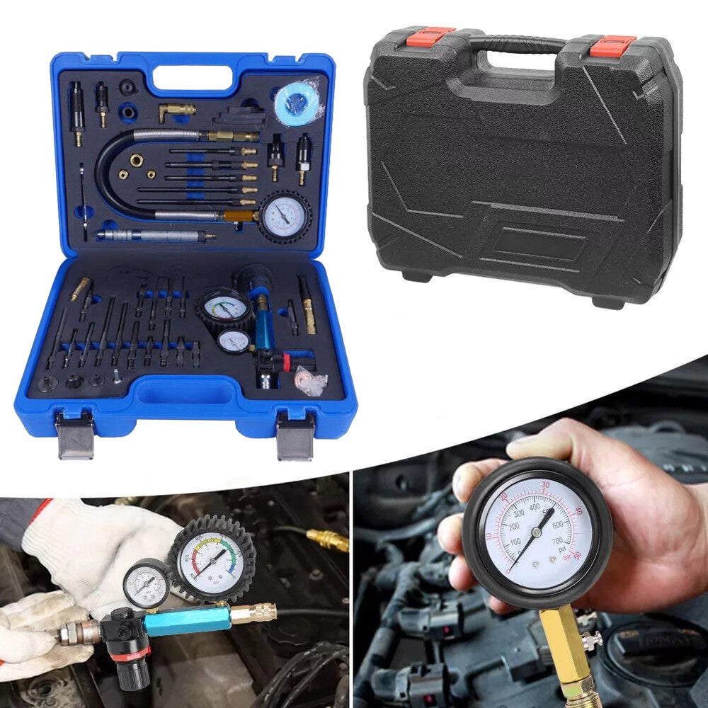46X Diesel essence moteur testeur de compression perte de pression fuite testeur Master Kit