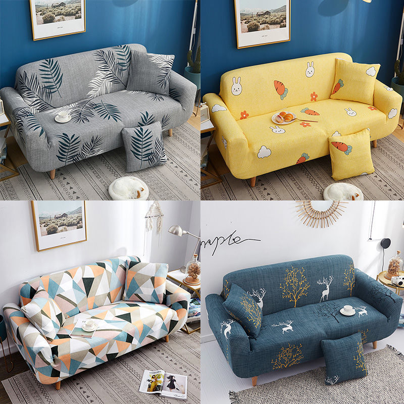 Canapé Serviette en cuir Coussin Couverture complète Élastique tout compris