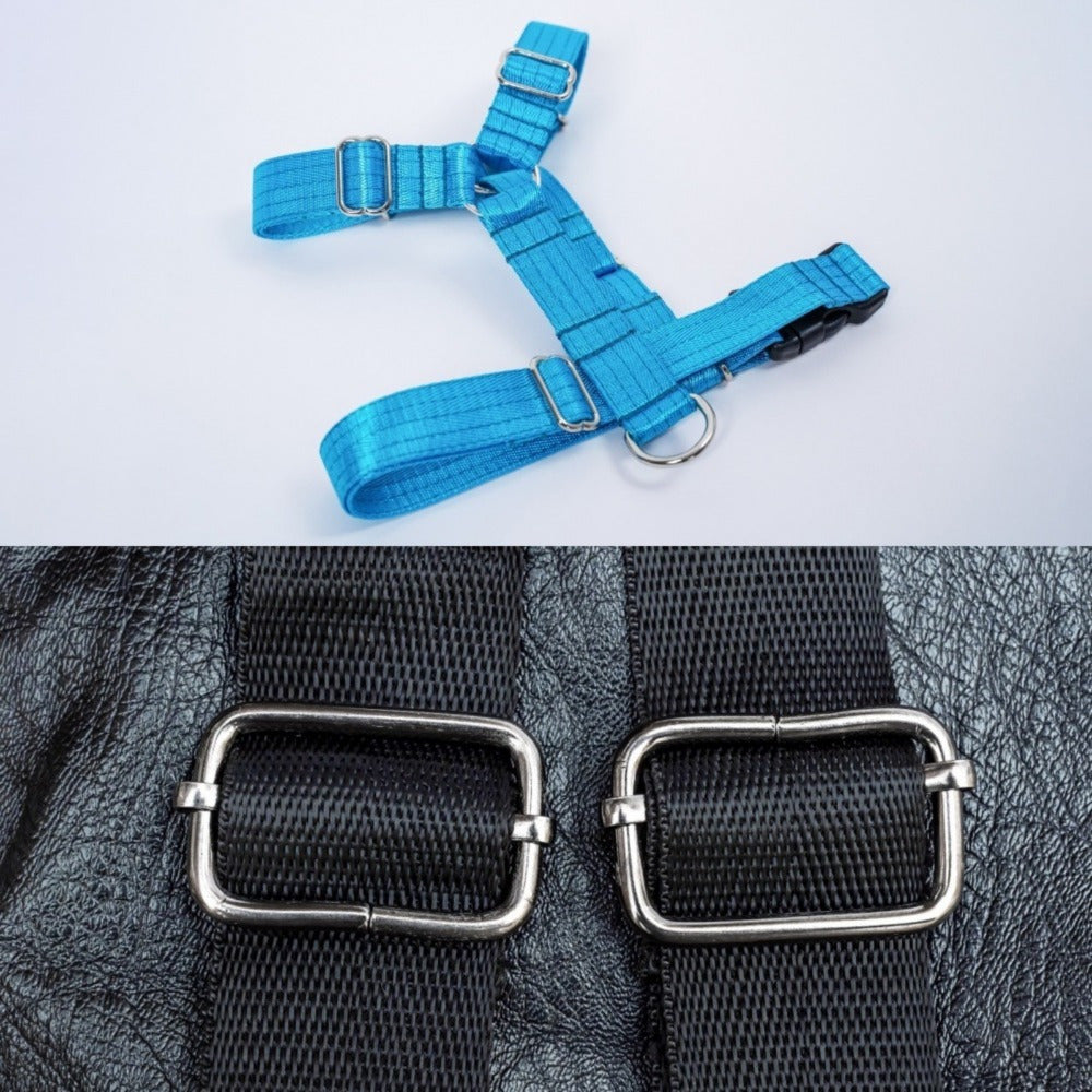 Set de bricolage de 60 pièces avec boucles de ceinture et anneaux D pour artisanat