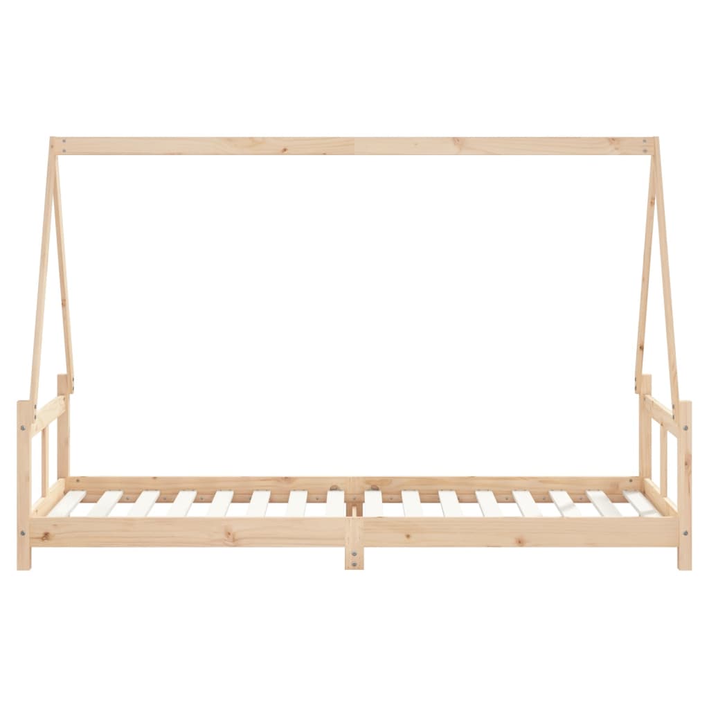 Lit pour enfants Bois de pin massif Lit pour enfants Bois de pin massif
