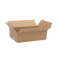 100 Boîtes en papier ondulé 6x4x2' - 15.2X10.2X5.1cm - Jaune