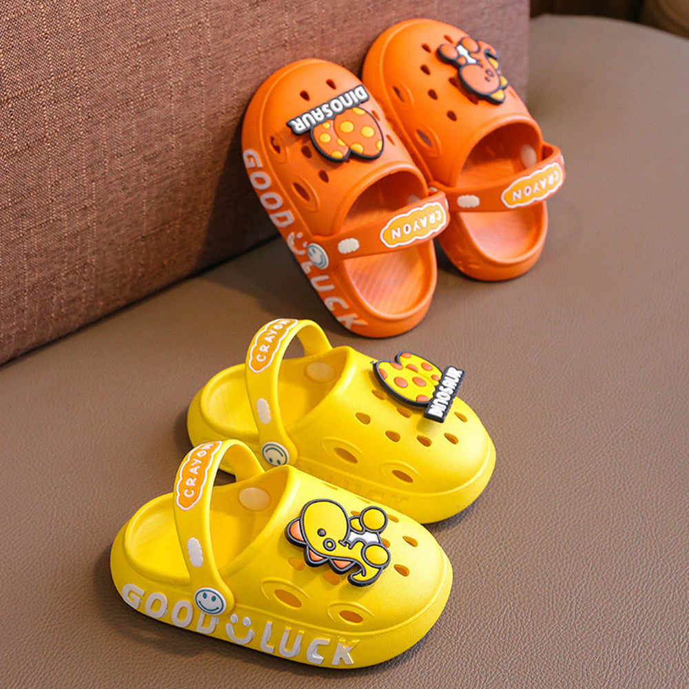Mignon dessin animé Dinosaure Slipper pour les enfants