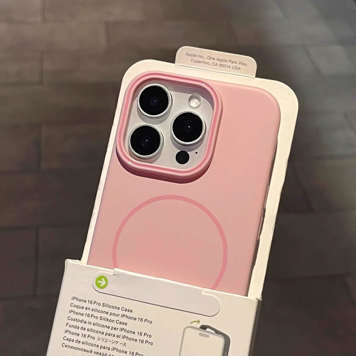 Fine Circle Magnetic Phone Case Grosted Hard Shell