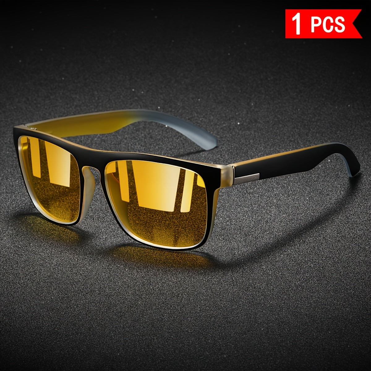 Ensemble de Lunettes de soleil 2 PCS Hommes