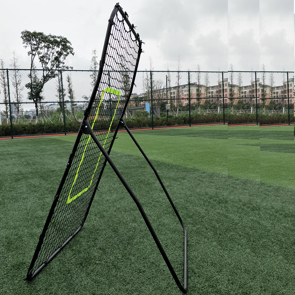 Steel Pipe Rebound Soccer Football But Noir
