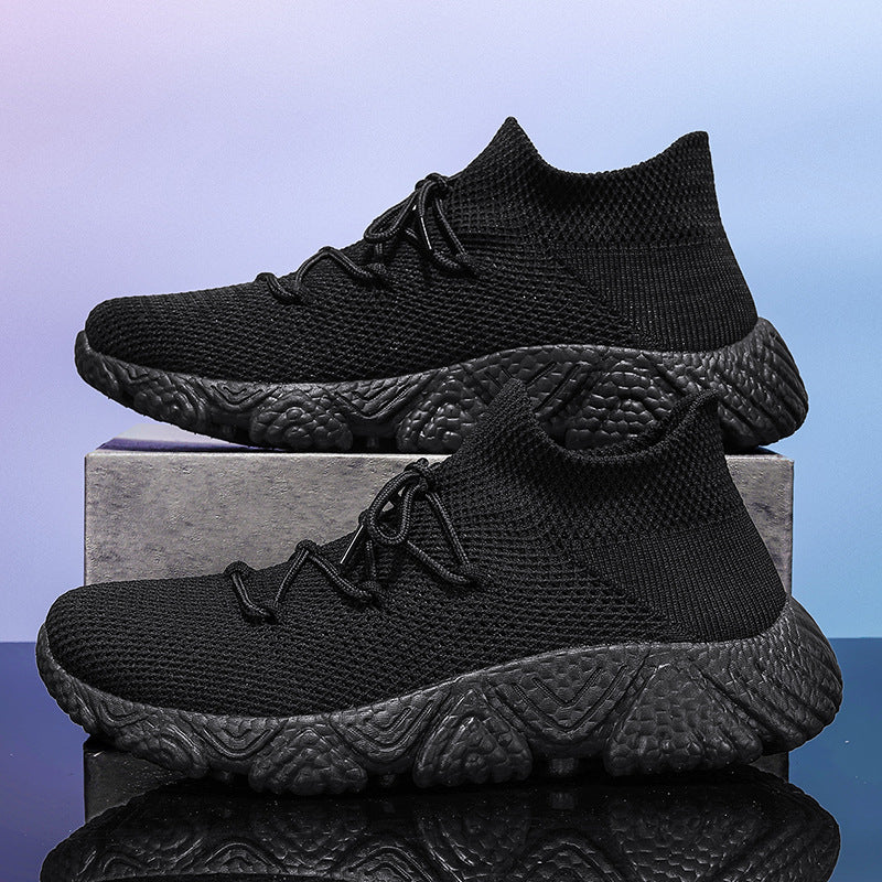Chaussures Outdoor Casual Sneakers Respirants Flyknit épais