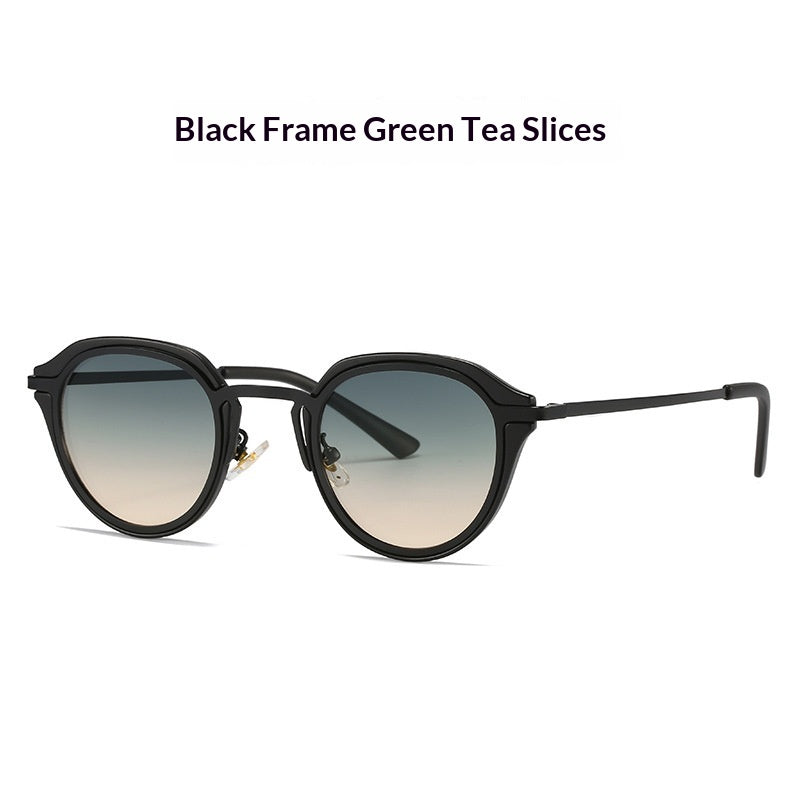 Lunettes de soleil européennes et américaines Trend Street Snap Retro