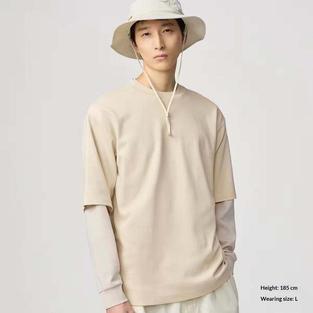 T-shirt homme col rond T-shirt simple et polyvalent
