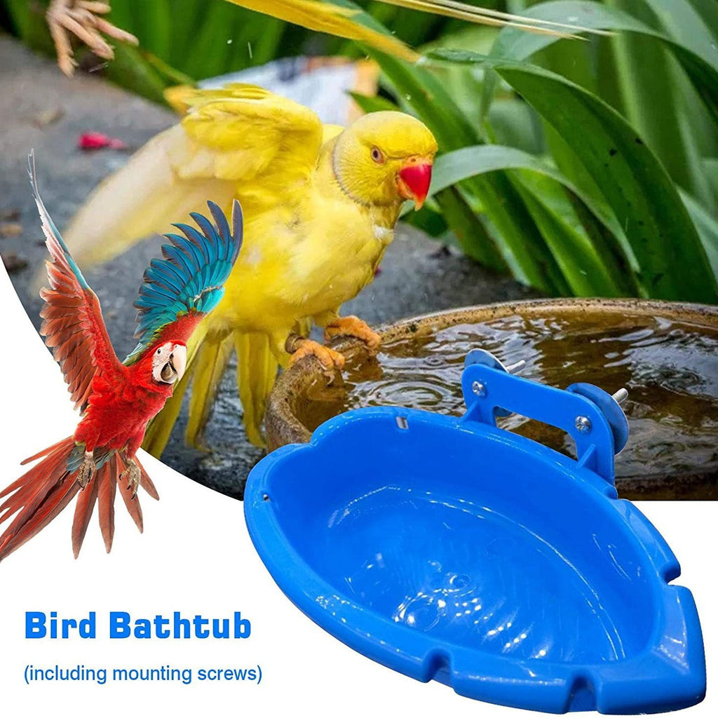 Baignoire multifonctionnelle pour oiseaux