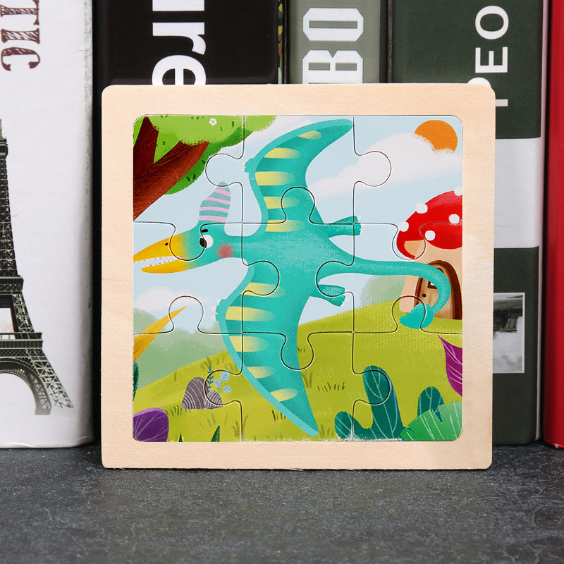 Puzzle en bois pour l'éducation des jeunes enfants