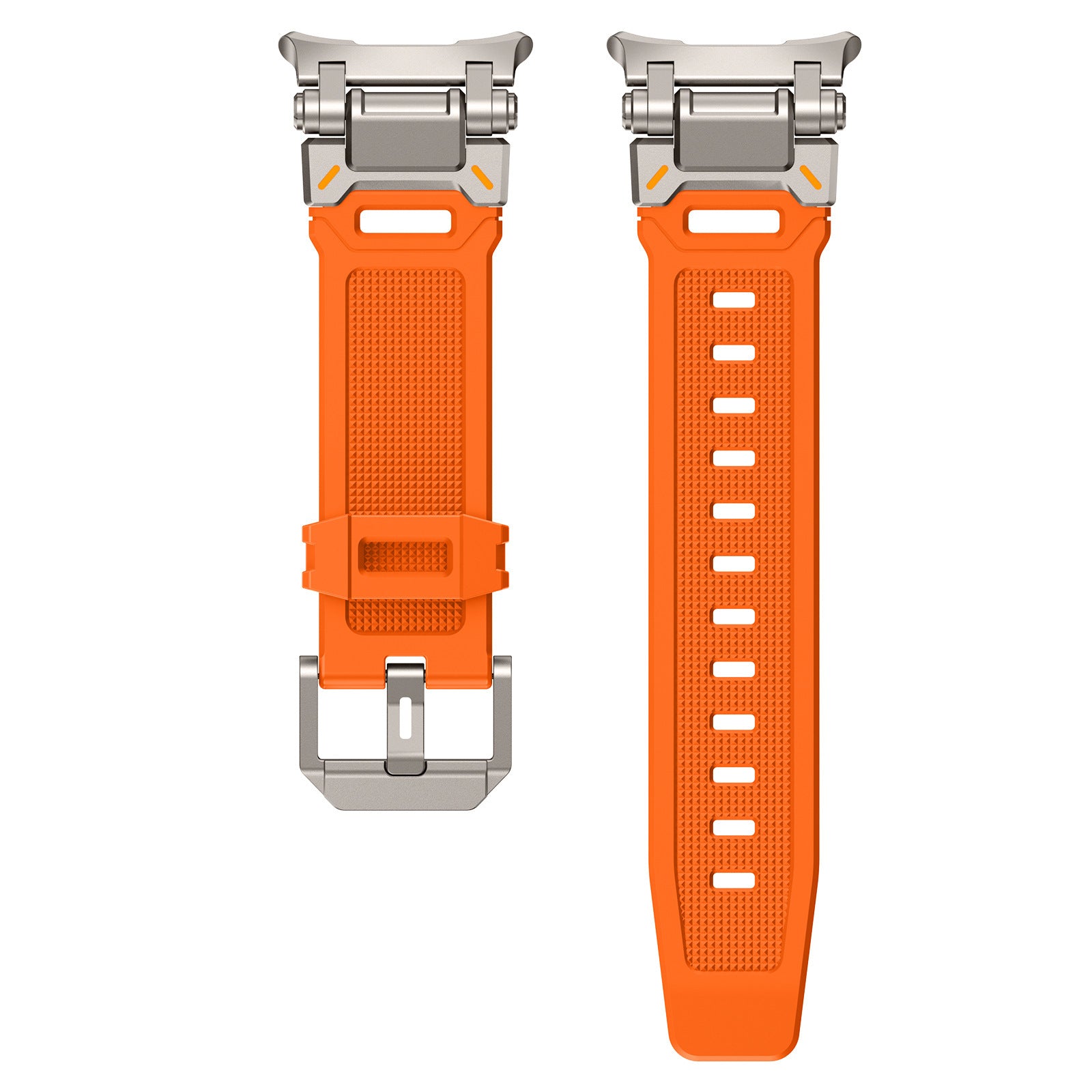 Applicable à 7 Génération Ultra Watch Mecha Style TPU Silicone Explorer Strap