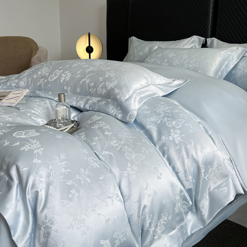 Couverture de couettes d'été de style européen en silk glacé