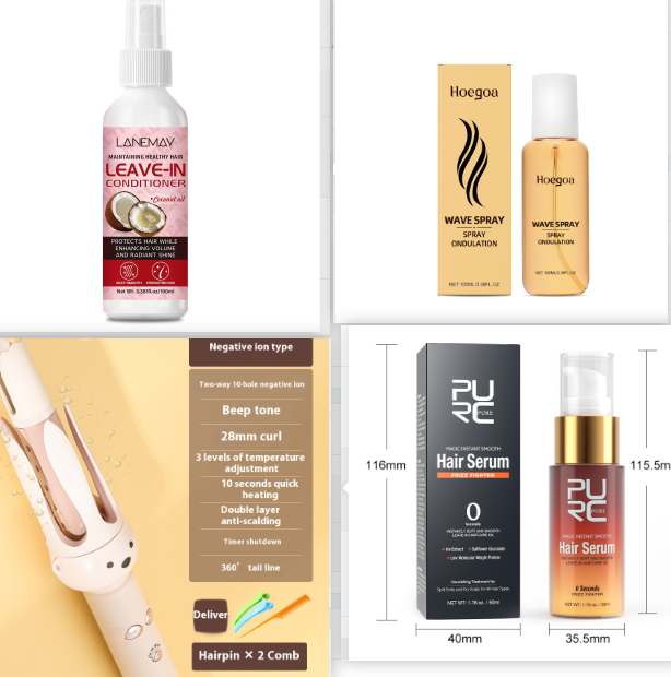 Anion Rebondage automatique des cheveux courbés paresseux
