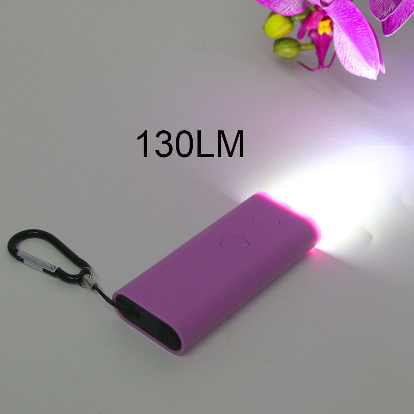 Alarme de sécurité personnelle avec lumière LED 130LM pour l'autodéfense Urgence extérieure