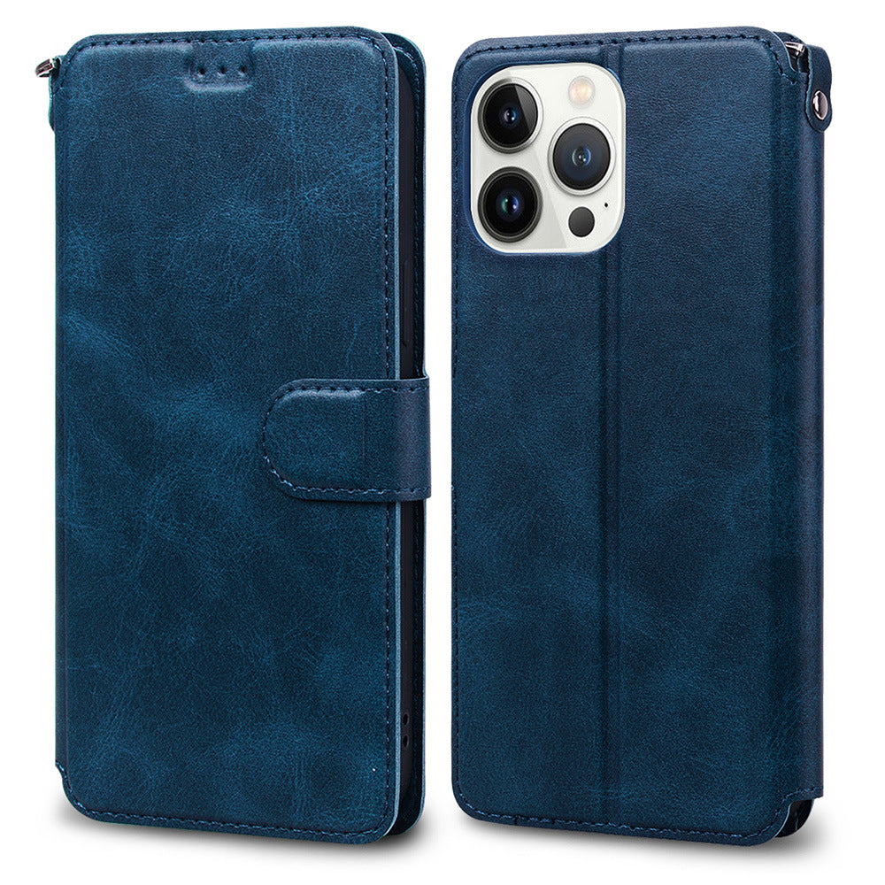 Leather case for 16 Pro Max