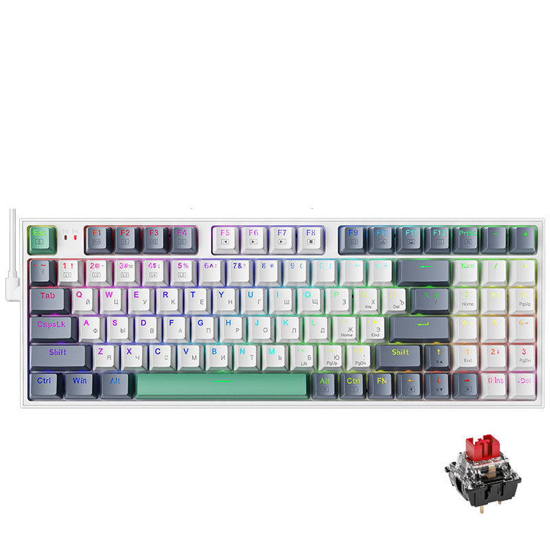 Échange de clavier mécanique filaire K500