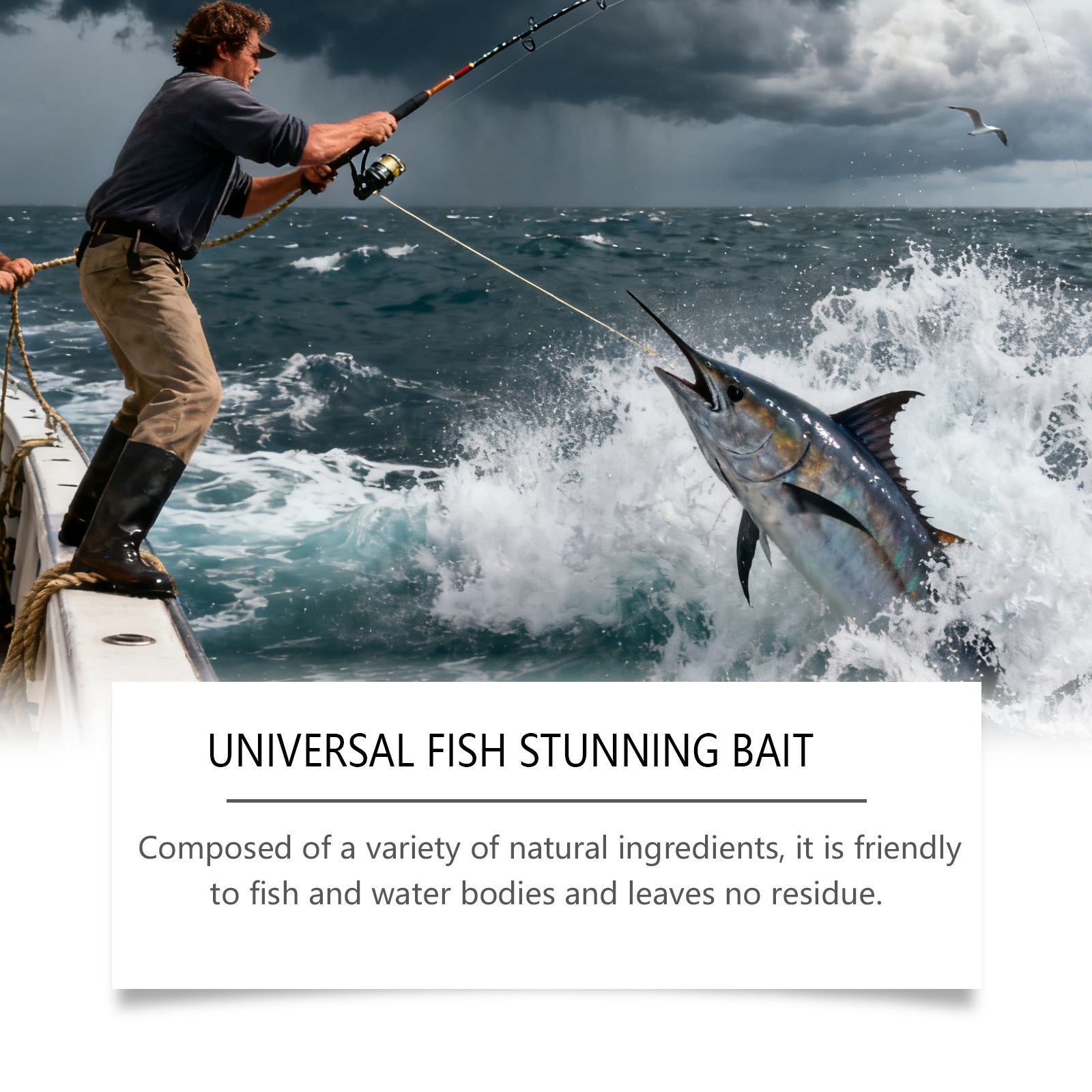 Appât universel époustouflant de poisson