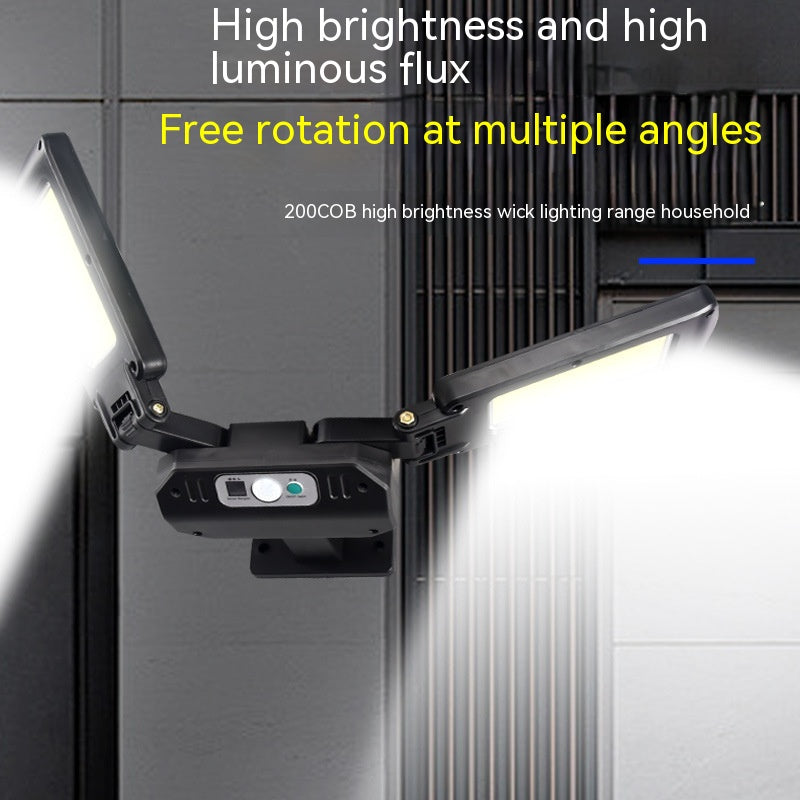Lampe solaire à induction du corps humain
