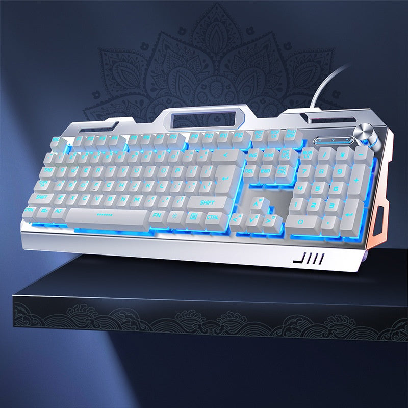 Silver Eagle V2G5 Sensation mécanique tête de souris de clavier en métal