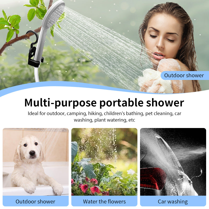 Ducha Portátil Recargable Para Camping