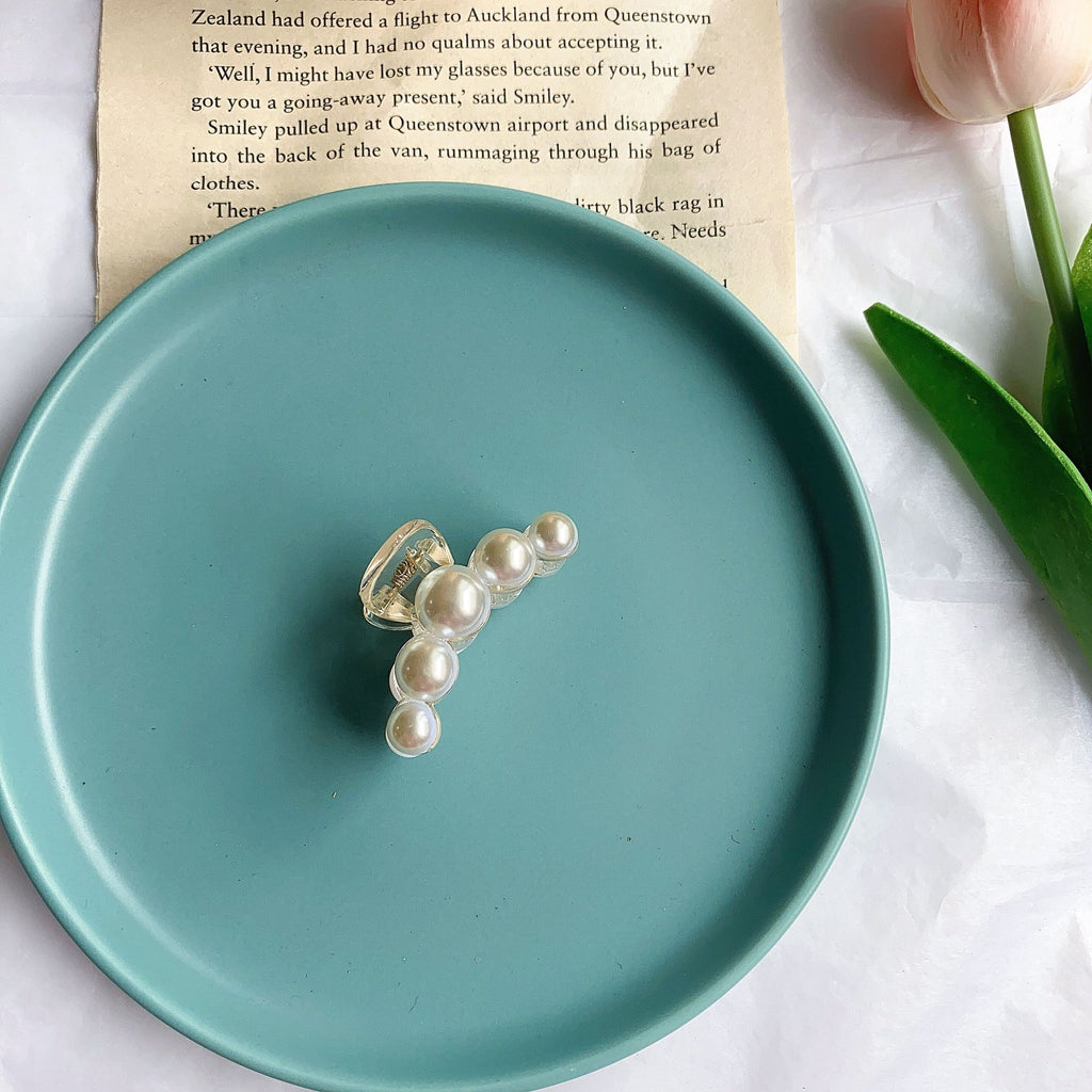 Perle Hairpin Side Clip Taille de cheveux Clip cheveux Clip Hairpin Headwear