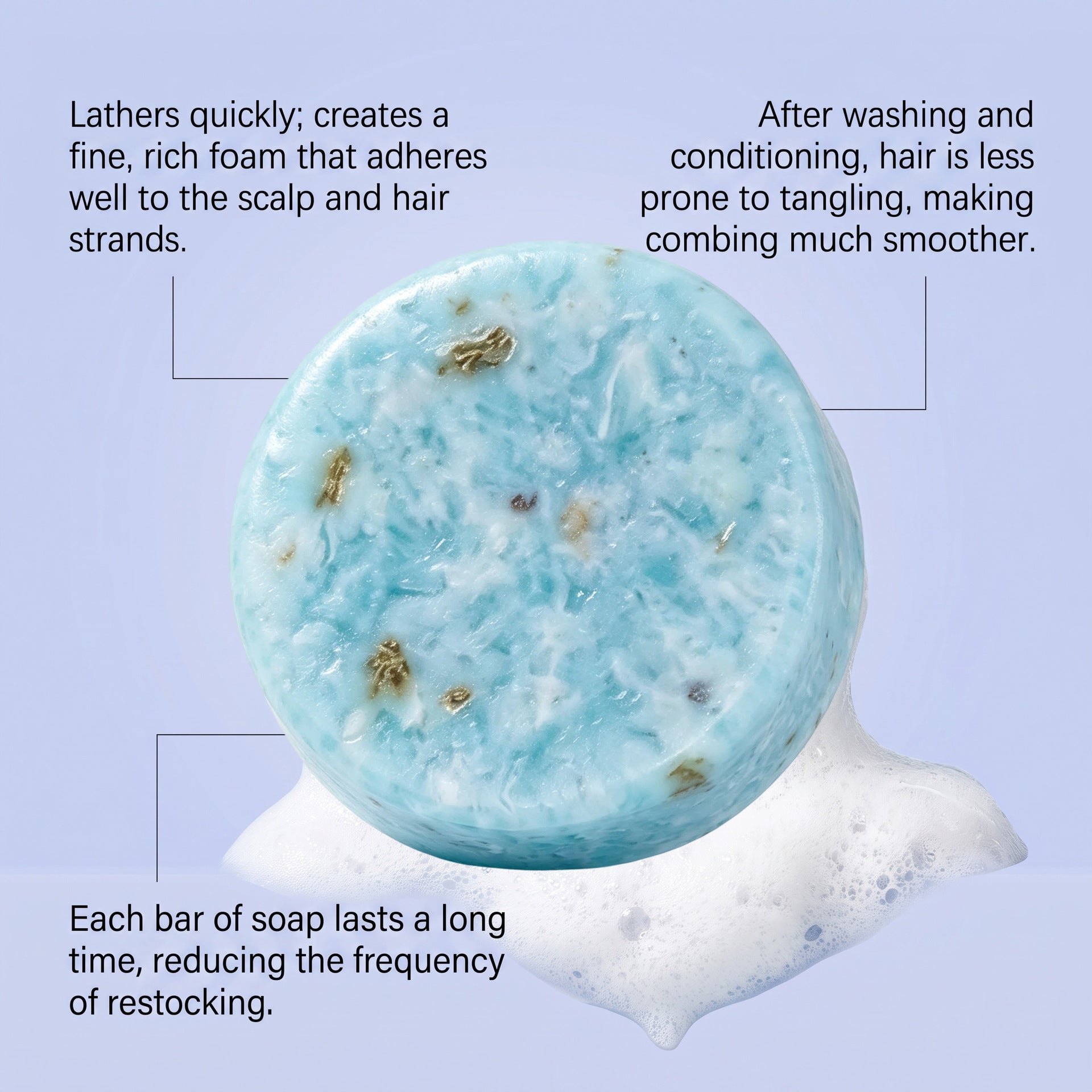 Shampooing Rosemary de bleuet Bar Fragrance
