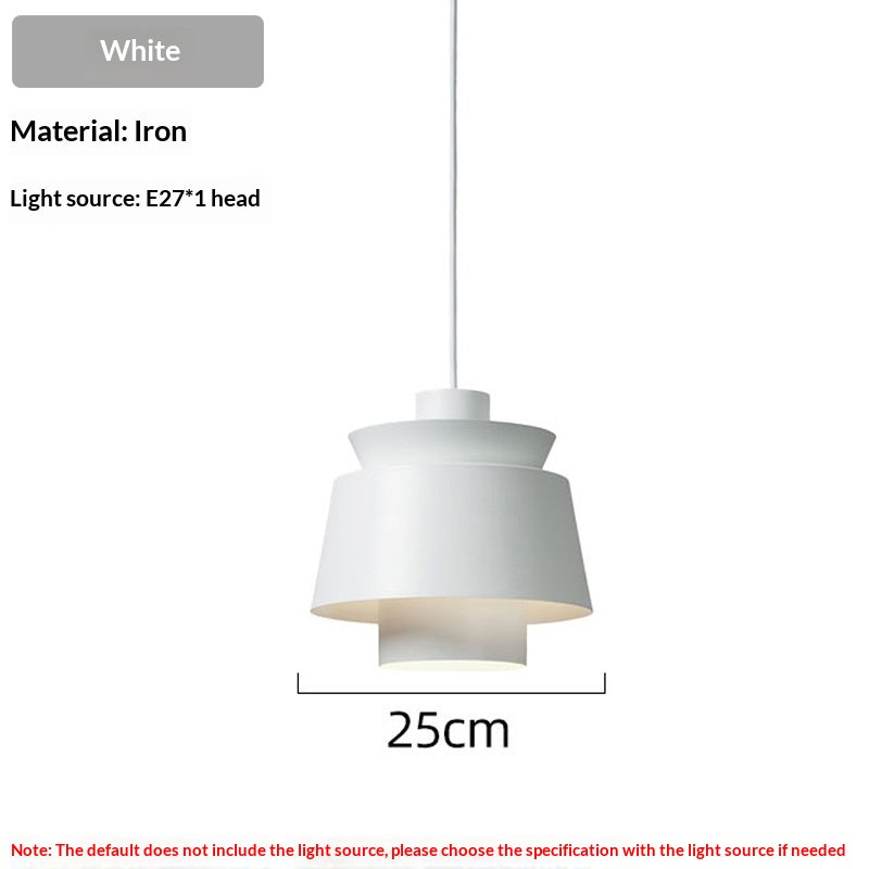 Minimalist Nordic Postmodern Restaurant Chandelier