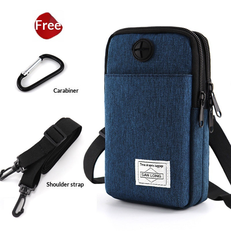 Oxford Cloth Waterproof Sport Outdoor Crossbody Phone Bag