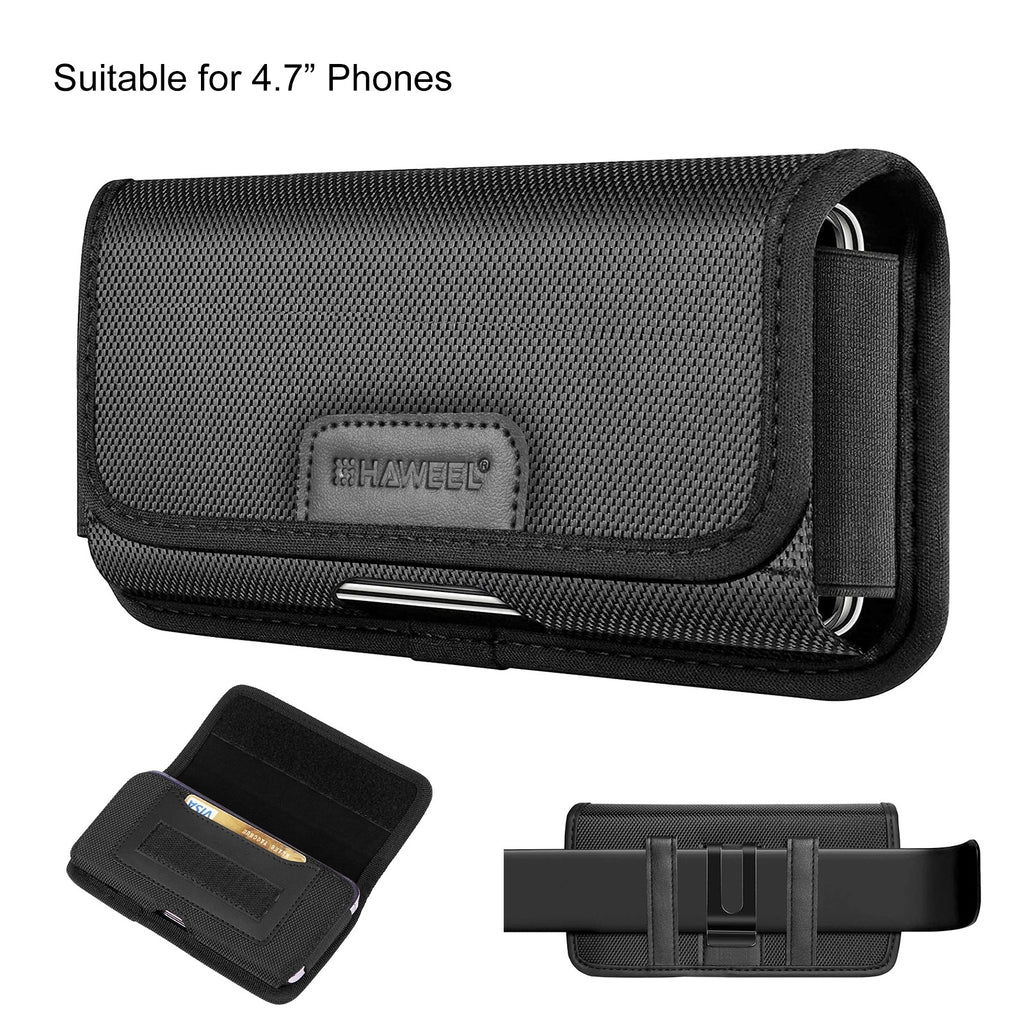 Sac de taille de ceinture en nylon horizontal et vertical multifonctionnel pour hommes