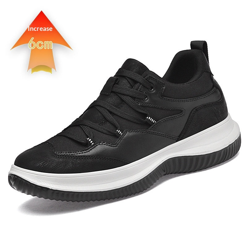 Hommes Invisible Hauteur Augmentation Chaussures Sporty Casual polyvalent et respirant