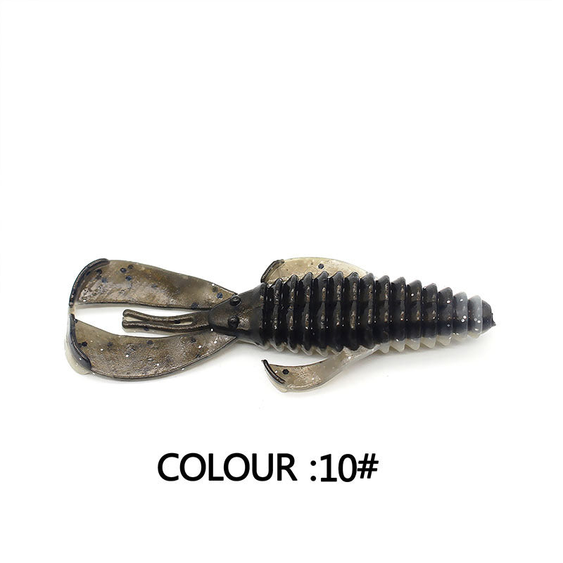 Simulation de lure appât doux 8cm Tackle de pêche