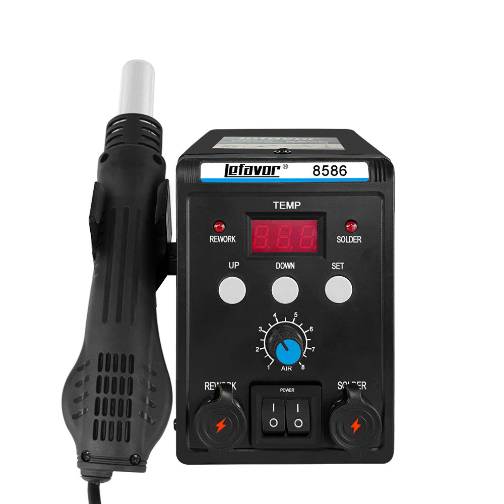 Digital Temperature Controlled Hot Air Soldering Station
