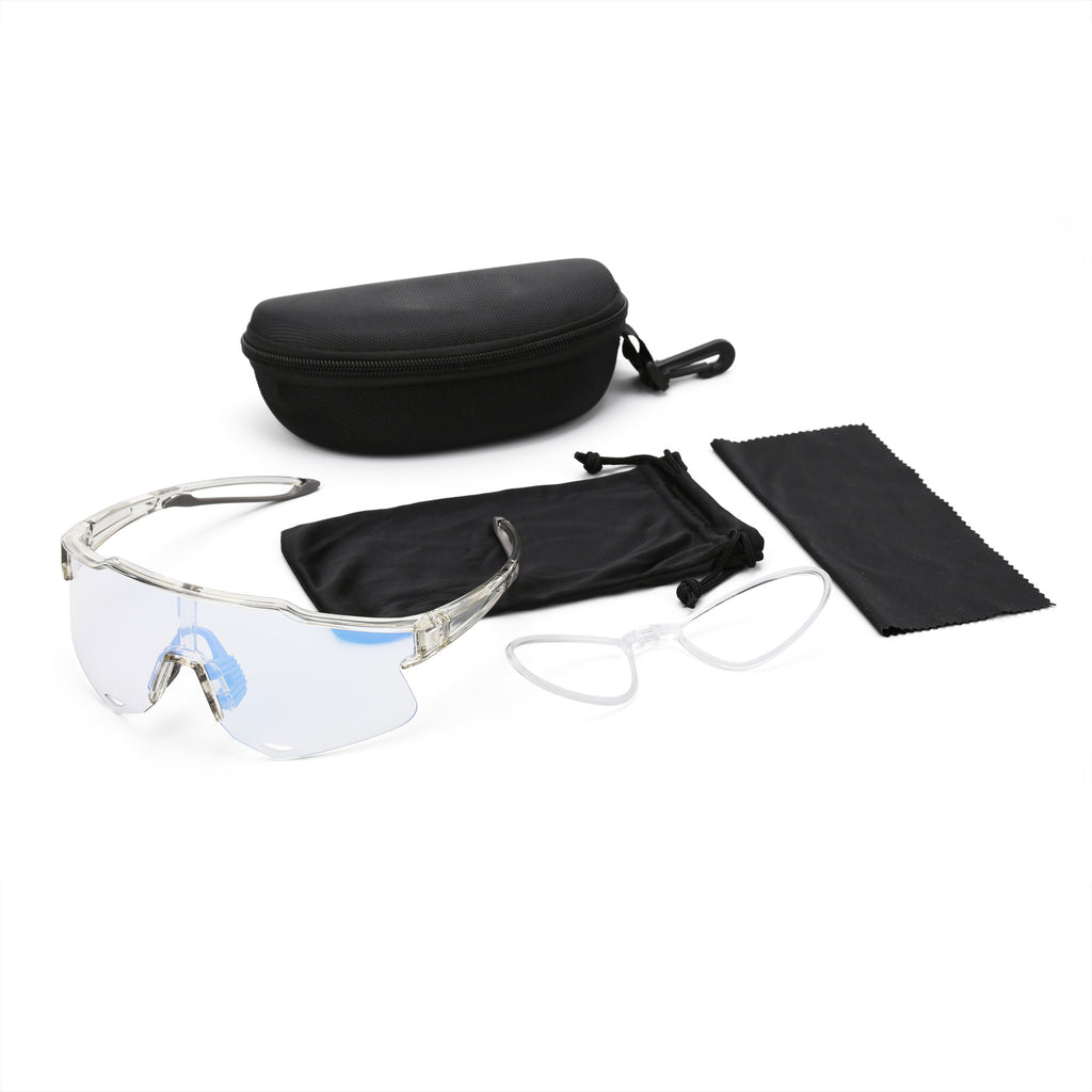 Lunettes pour l'équitation couleur changer PC sport de plein air vélo lunettes