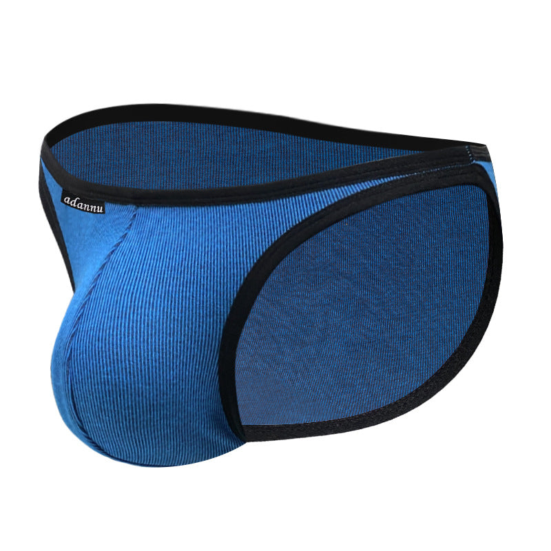 Slip de taille basse en couleur solide pour homme