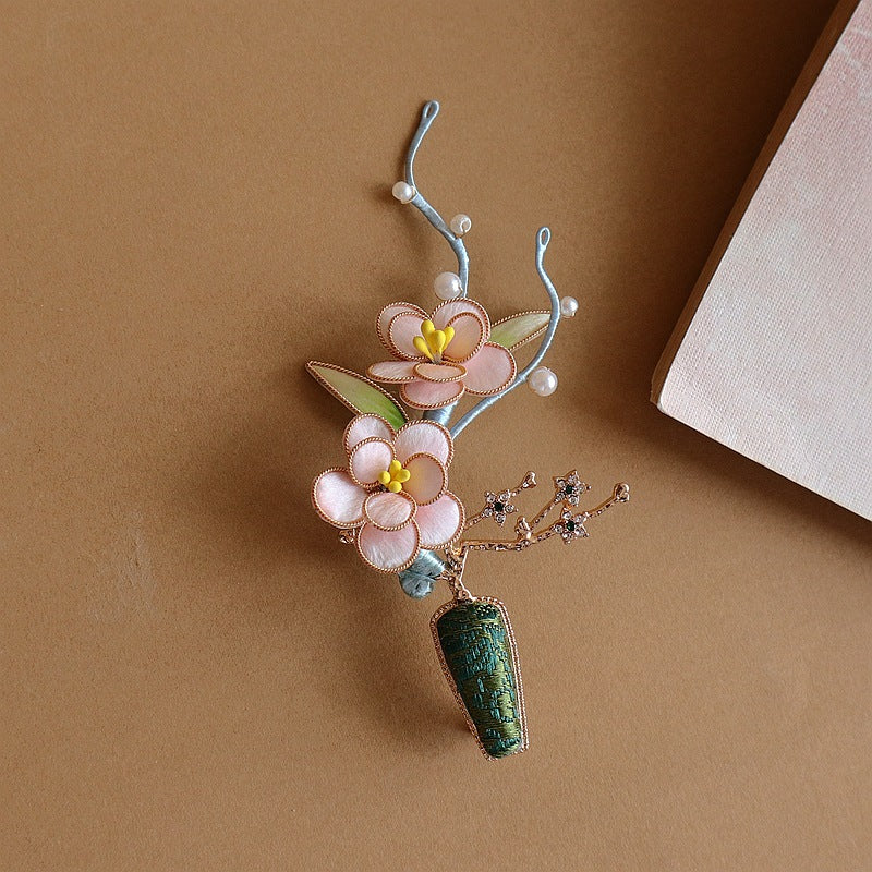 Broche esthétique de style oriental pour styling et accessoires