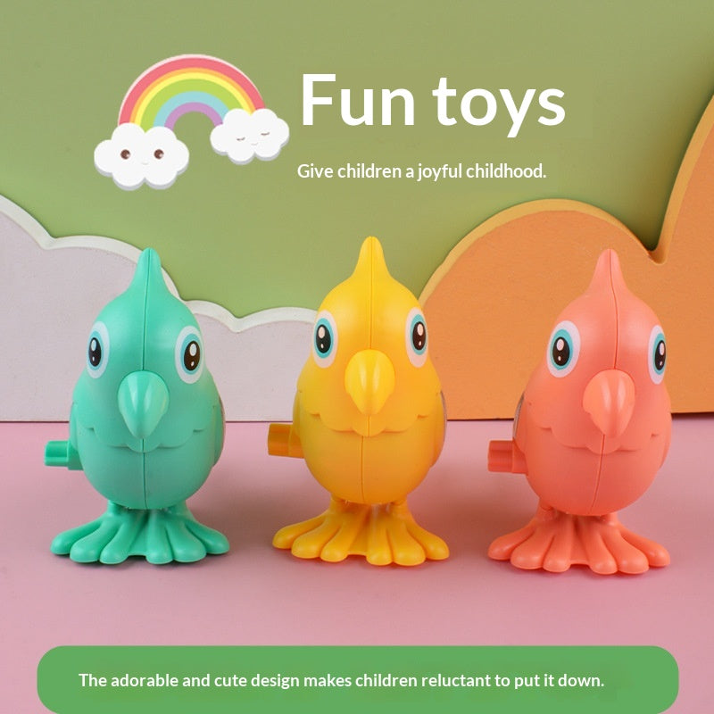 Chaining perroquet mignon petit oiseau jouets de vent