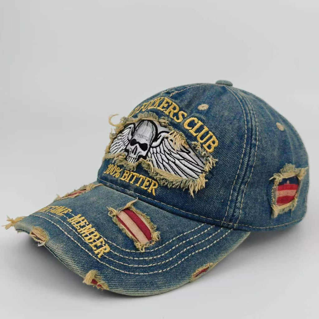 Casquette de baseball brodée de protection solaire