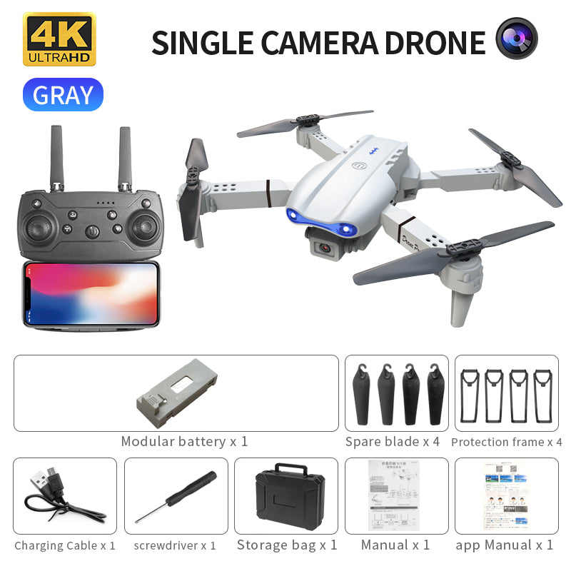 Longue durée de vie de la batterie de Quadcopter à double caméra