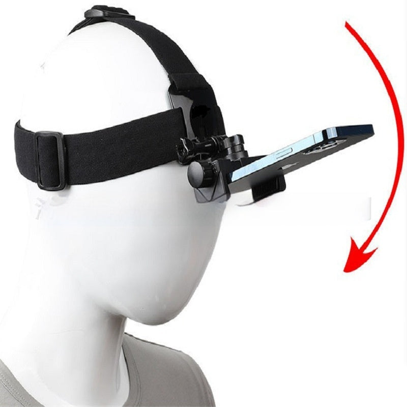 Support de téléphone pour caméra d'action tête montante extérieure
